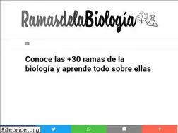 Sites similar to ramasdelabiologia.net