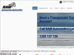 Sites similar to ramautomotivelocksmiths.com.au