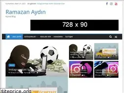 Sites similar to ramazanaydin.com.tr