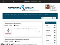 Sites similar to ramazanbelyurt.name.tr