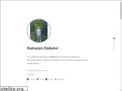 Sites similar to ramazanozdemir.com
