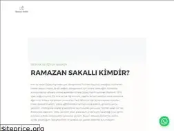 Sites similar to ramazansakalli.com.tr