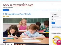 Sites similar to ramazansakin.com