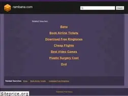 Sites similar to rambana.com