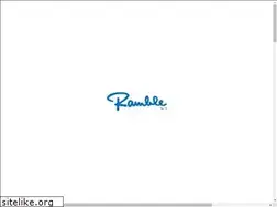 Sites similar to ramble.co.jp