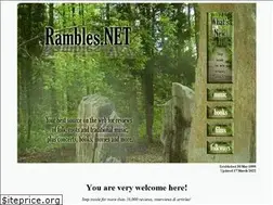 Sites similar to rambles.net