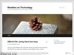 Sites similar to rambletech.wordpress.com