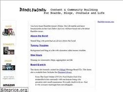 Sites similar to ramblewoman.tripod.com