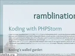 Sites similar to ramblinations.com