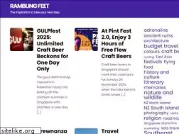 Sites similar to ramblingfeet.net