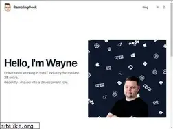 Sites similar to ramblinggeek.co.uk