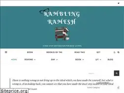 Sites similar to ramblingramesh.com