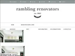 Sites similar to ramblingrenovators.ca