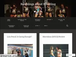 Sites similar to ramblingsaboutwrestling.com