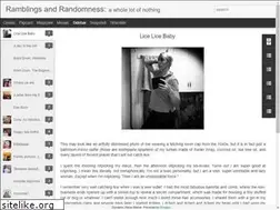 Sites similar to ramblingsandrandomness.blogspot.com