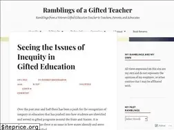 Sites similar to ramblingsofagiftedteacher.wordpress.com