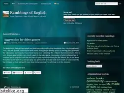 Sites similar to ramblingsofenglish.wordpress.com