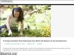 Sites similar to ramblingsoul.com