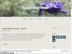 Sites similar to ramblingtoad.com