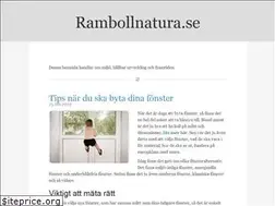 Sites similar to rambollnatura.se