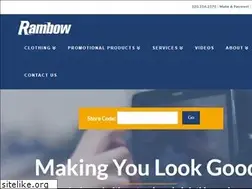 Sites similar to rambow.com