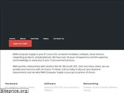 Sites similar to ramcomputersupply.com