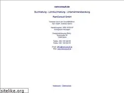Sites similar to ramconsult.de