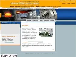 Sites similar to ramcosteels.com