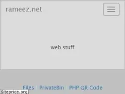 Sites similar to rameez.net