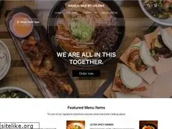 Sites similar to ramenbarbyhajime.com