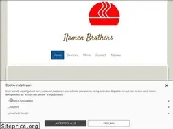 Sites similar to ramenbrothersnoodlebar.nl