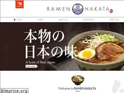 Sites similar to ramenhakata.com