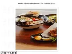 Sites similar to ramenhiroshi.com