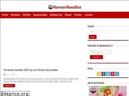 Sites similar to ramennoodlist.com