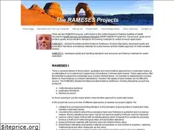 Sites similar to ramesesproject.org