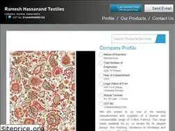 Sites similar to rameshhassanandtextiles.com