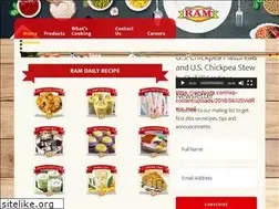 Sites similar to ramfoods.com