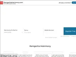 Sites similar to ramgarhiamatrimony.com