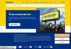 Sites similar to ramirent.no