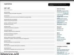 Sites similar to ramirex.wordpress.com