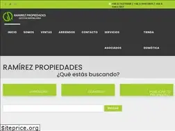 Sites similar to ramirezpropiedades.cl