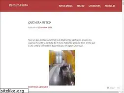 Sites similar to ramiropinto.es