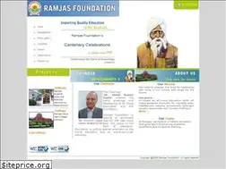 Sites similar to ramjasfoundation.com