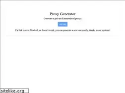 Sites similar to rammerhead-gen.glitch.me