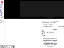 Sites similar to rammstein.wikia.com