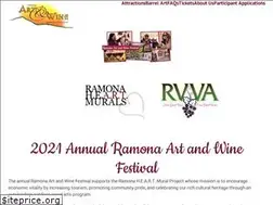 Sites similar to ramonaartandwinefest.net