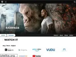Sites similar to rampagethemovie.com