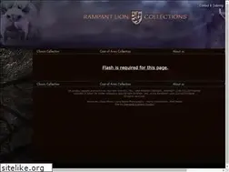 Sites similar to rampantlioncollections.com