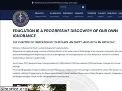 Sites similar to rampurhatgmch.edu.in