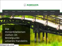 Sites similar to ramsaier-bestattungen.de